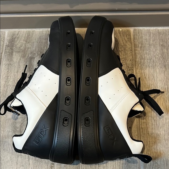 Ecco 720 Street wear Black and White Low-Top Sneakers  size 44 / US 10-10.5 - Picture 12 of 12